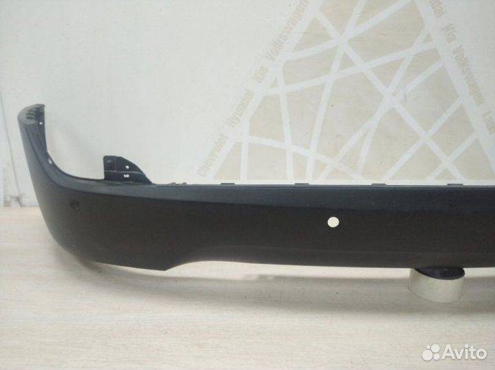 Юбка бампера задняя Hyundai Ix35 LM до рестайлинг