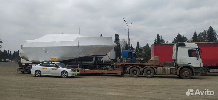 Сопровождение негабаритного груза А/М прикрытия