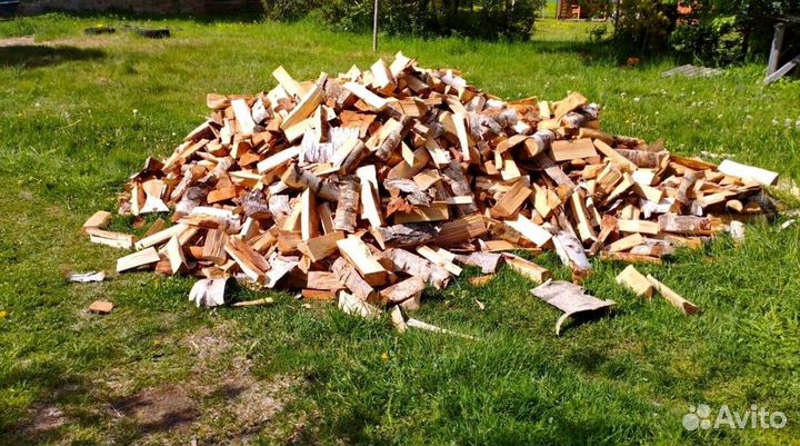 Дрова колотые Ольха