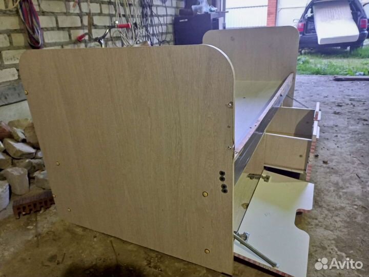 Детская кровать с матрасом бу