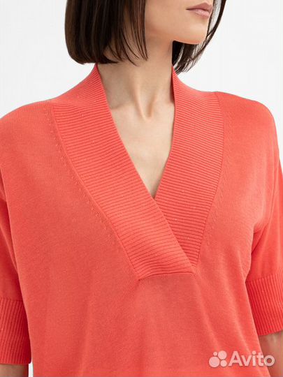 Джемпер тенсел лён хлопок