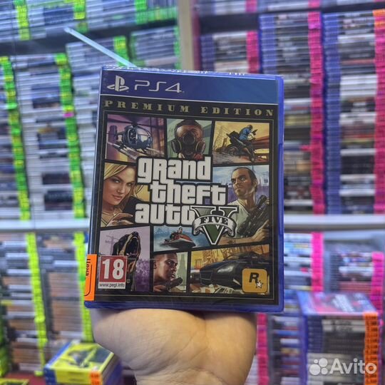 GTA 5 ps4 premium edition новая и Б/У