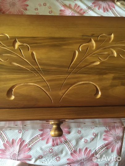 Хлебница СССР резная