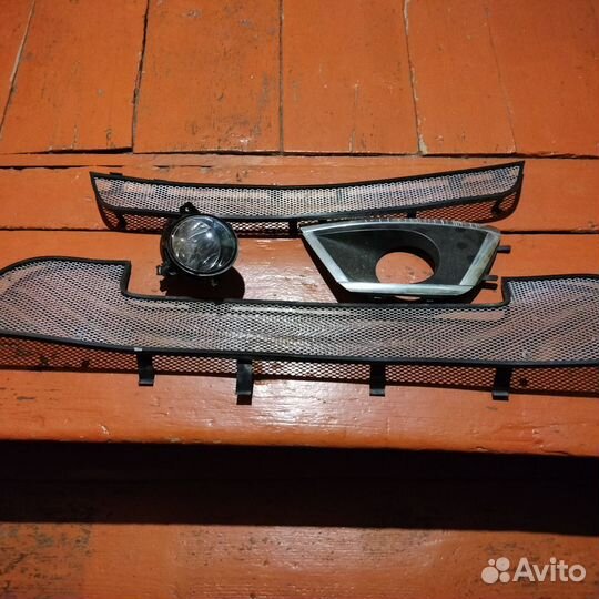 Защитные решётки радиатора, противотуманки