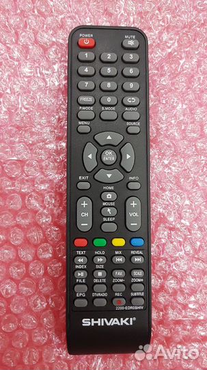 Пульт для телевизора shivaki