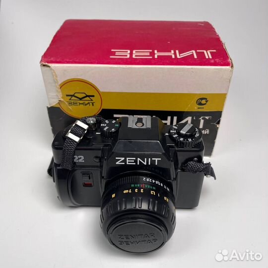 Пленочный фотоаппарат Зенит 122 + MC Зенитар M2s