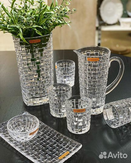 Графин/стаканы/ваза/блюдо Нахтман