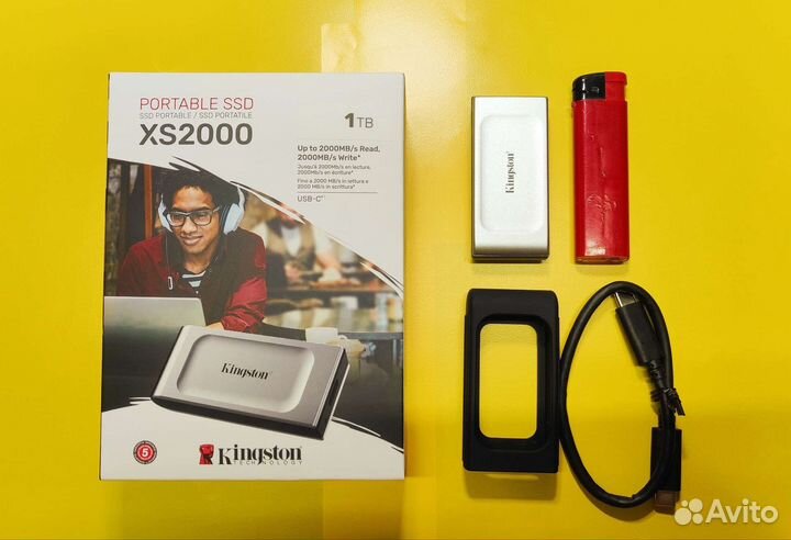 SSD 1tb. Kingston XS2000