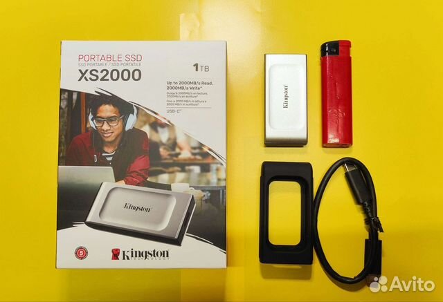 SSD 1tb. Kingston XS2000