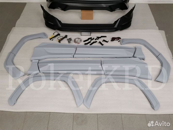 Обвес toyota rav 4 2019-20 г полный TRD в Наличии