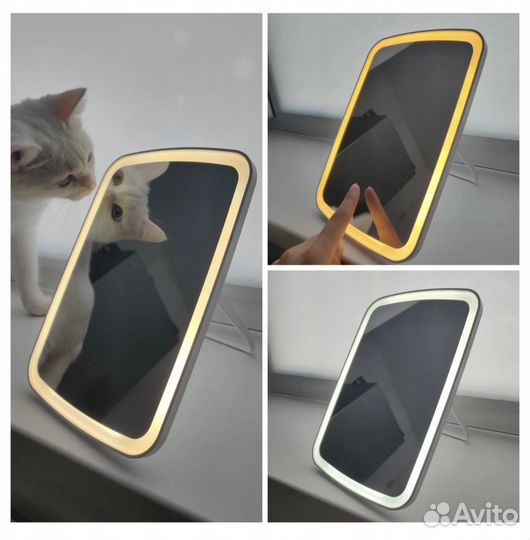 Зеркало для макияжа с подсветкой