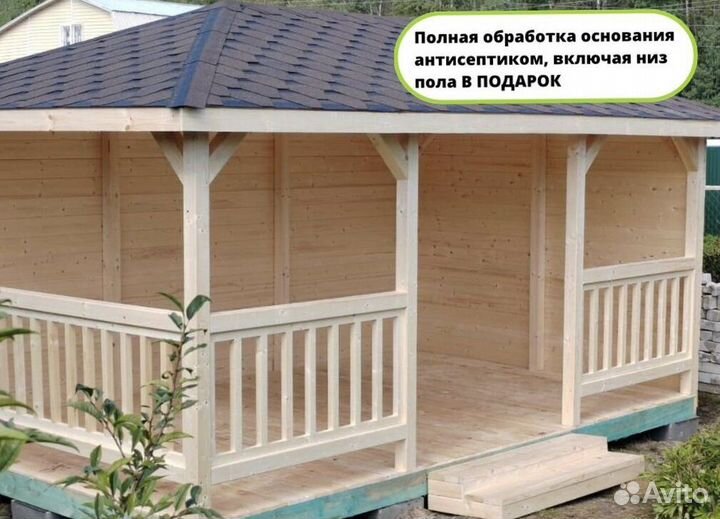 Беседка из дерева