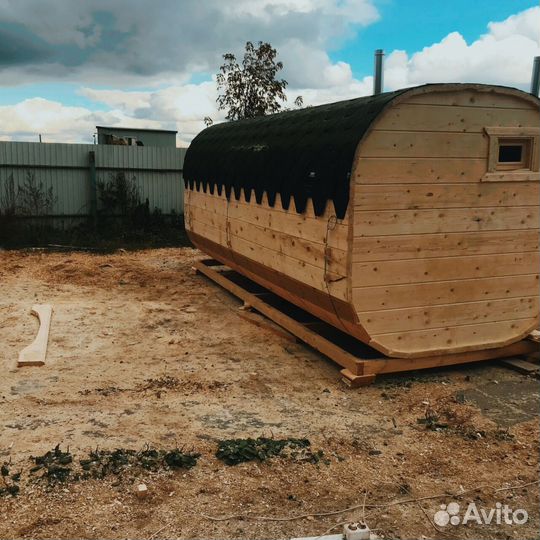 Бани-бочки под ключ
