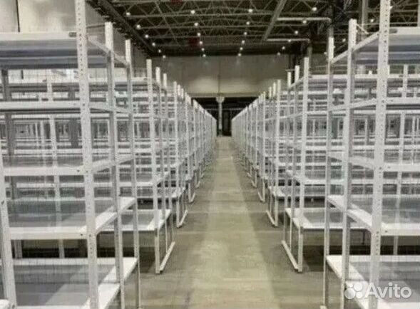 Стеллажи металлические новые 52