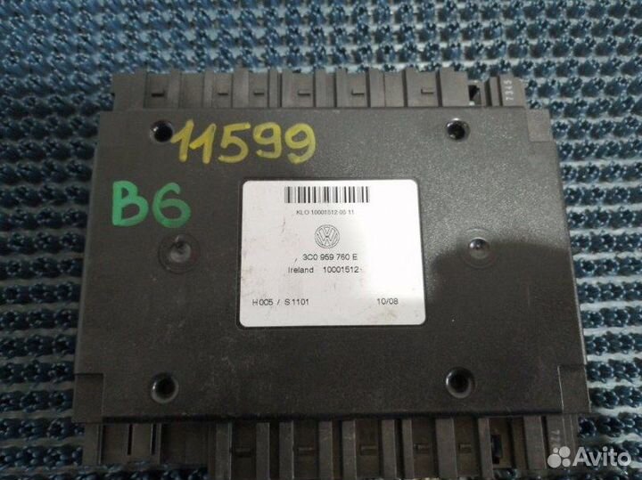 Блок управления памятью сиденья Volkswagen Passat