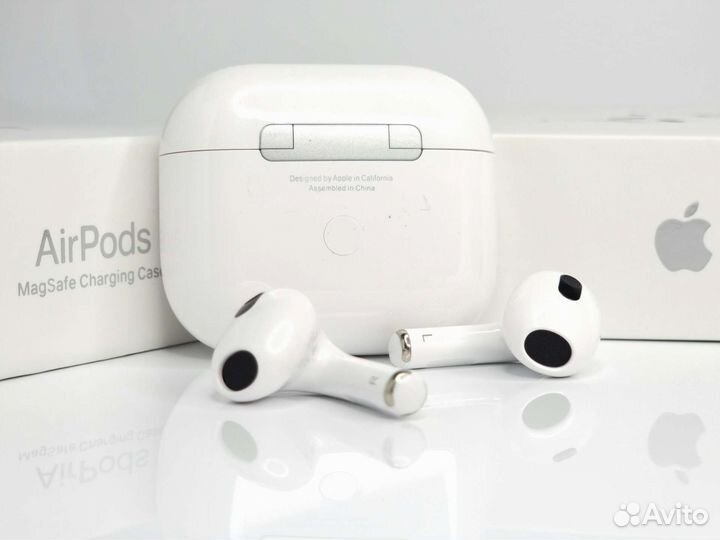 AirPods 3 новые с пломбами + чехол