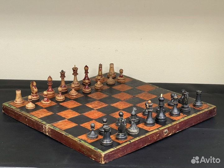 Шахматы старинные 1950-е года