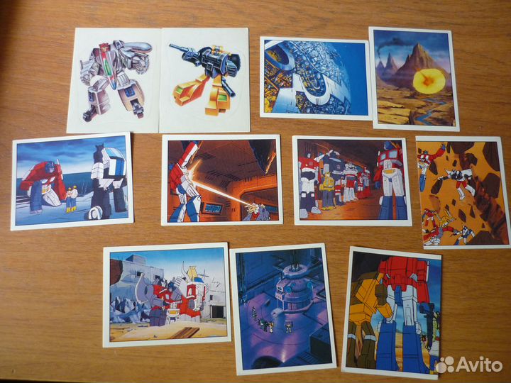 Наклейки panini Трансформеры