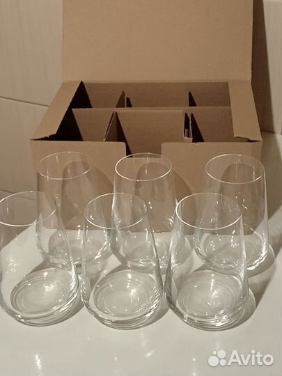 Стаканы Crystalex CZ для воды/сока 6 шт