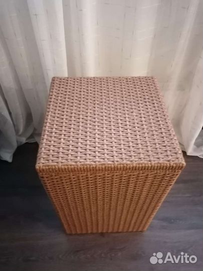 Короб плетенный для хранения, корзина для белья