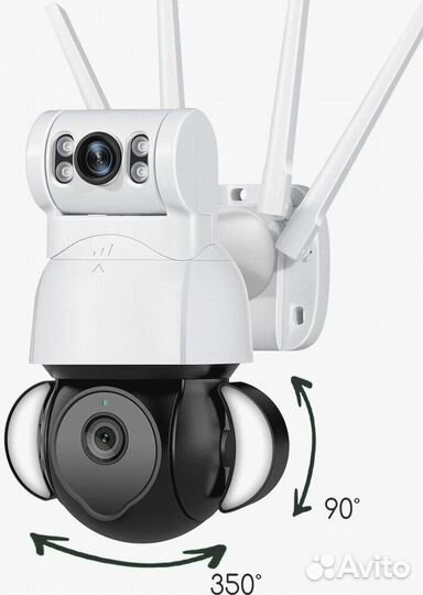 NEW Видеонаблюдение. Поворотная камера с wifi моду