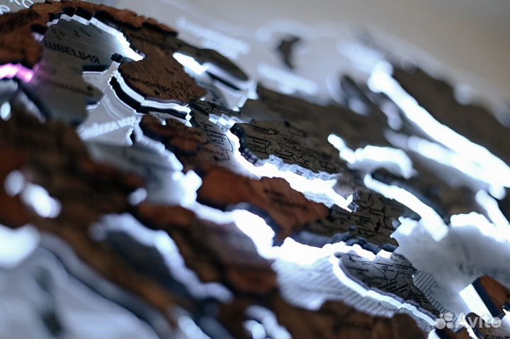 Карты Мира на стену