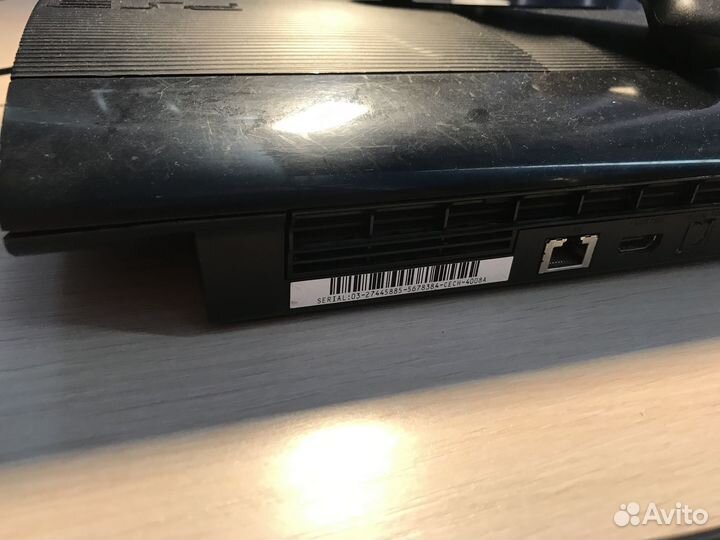Ps3 slim 500гб 80игр и 2 джоя