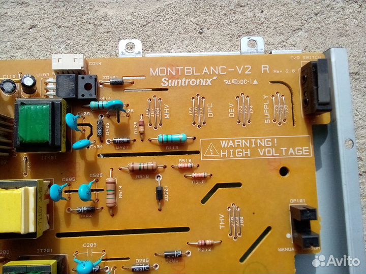 Принтер лазерный мфу Samsung SCX-4300 по частям