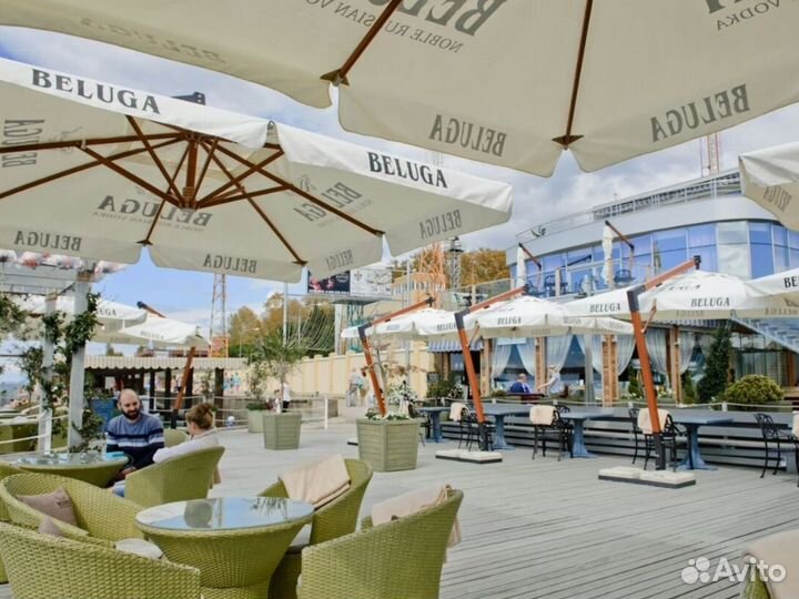 Зонты для кафе и ресторанов оптом