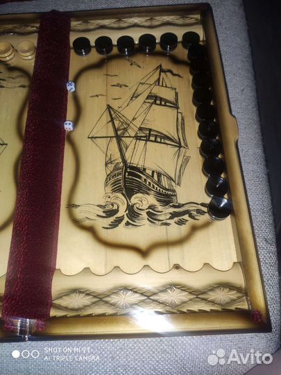 Нарды ручной работы новые