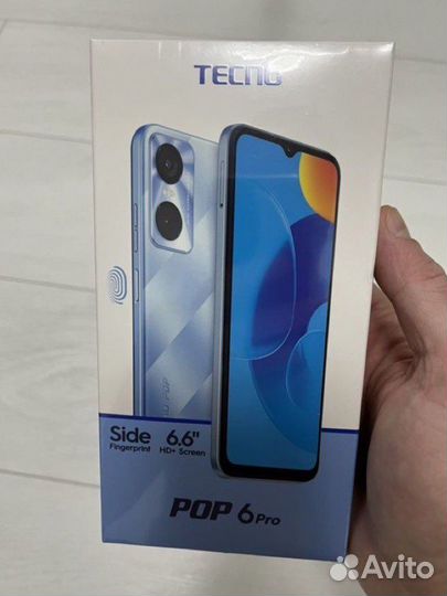 Телефон Tecno Pop 6 pro 32gb (новый, запечатанный)