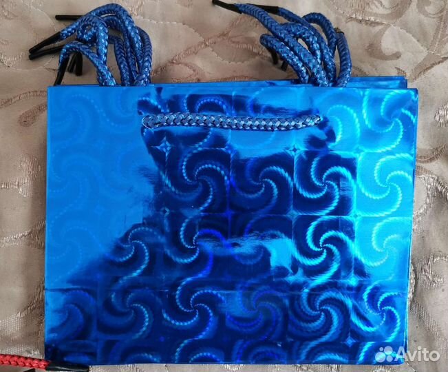 Новые подарочные пакеты 12 шт