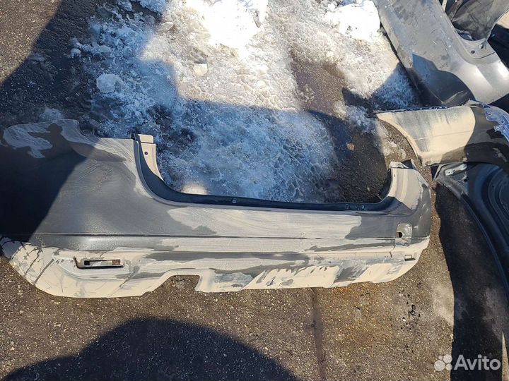Бампер задний renault Duster неокрашенный