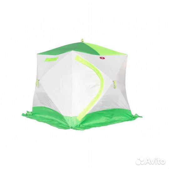 Палатка зимняя куб Медведь h-1,9м, 2,10*2,10м, 3-х