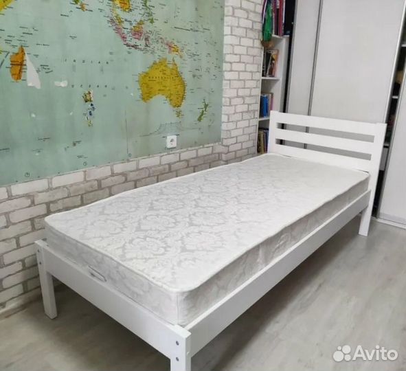 Кровать односпальная 90х200 Вероника