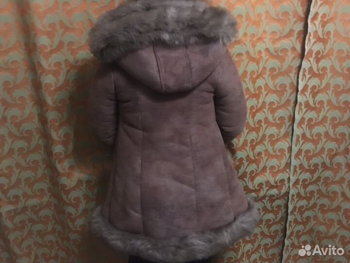 Дубленка для девочки