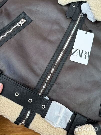 Дубленка Zara оригинал Xs,S,M,L
