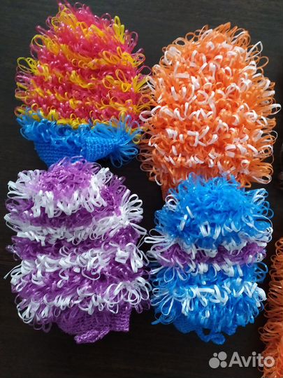 Мочалка ручной работы