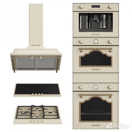 Комплект встраиваемой техники Smeg Cortina