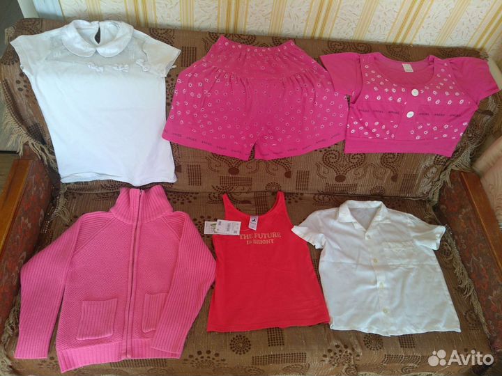 Платья, кофты, комбезы на девочку