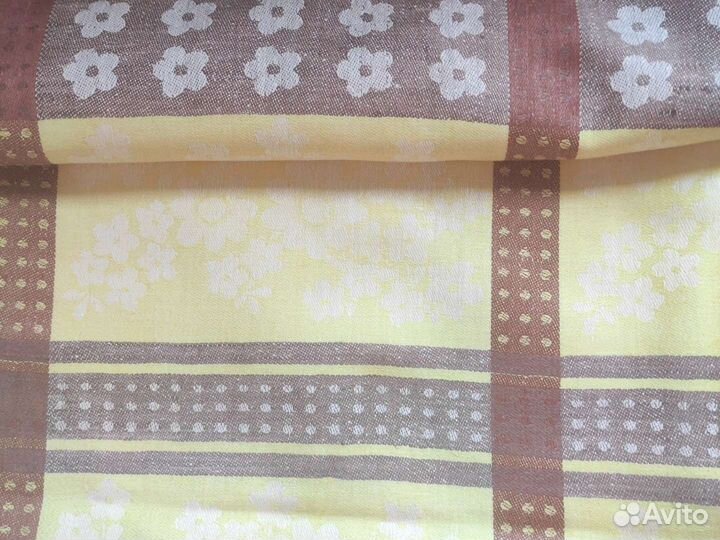 Ткань для полотенец, скатертей, простыней СССР