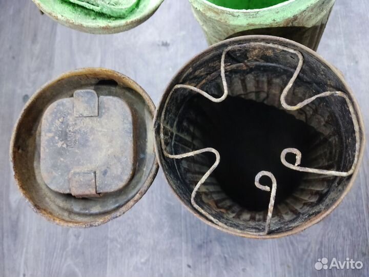 Немецкий газбак для противогаза