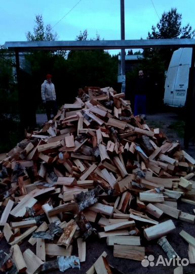 Дрова любые сухие в укладку качественные