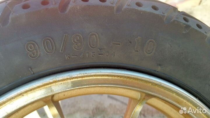 Шины и диски kenda на скутер