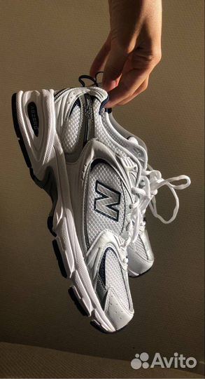 Кроссовки new balance 530 белые 37-45