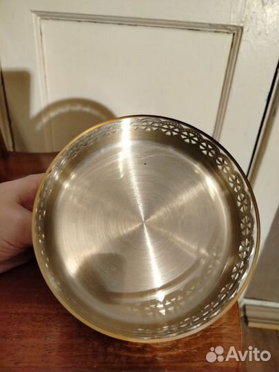 Конфетница мельхиор СССР