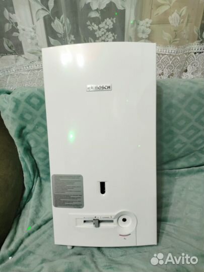 Газовый проточный водонагреватель bosch