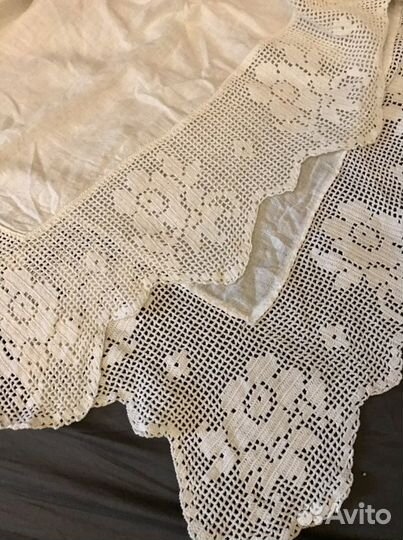 Винтажные скатерти ручной работы и фабричные