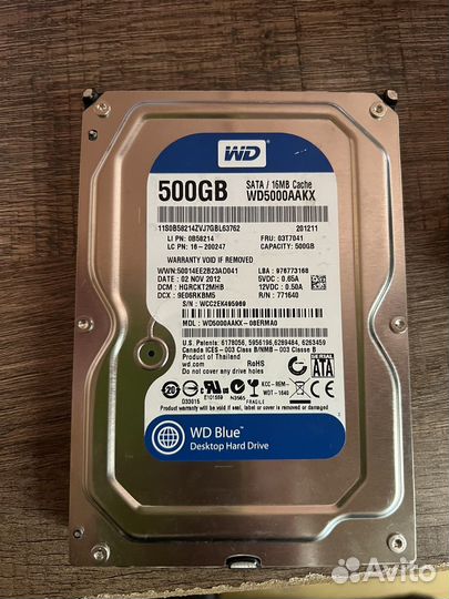 Жесткий диск Western Digital WD Blue