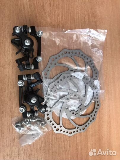 Комплекты тормозов дисковые, ободные, ротора